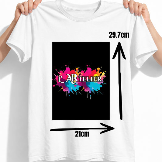 2 – DTF A4 (21 x 29,7 cm)